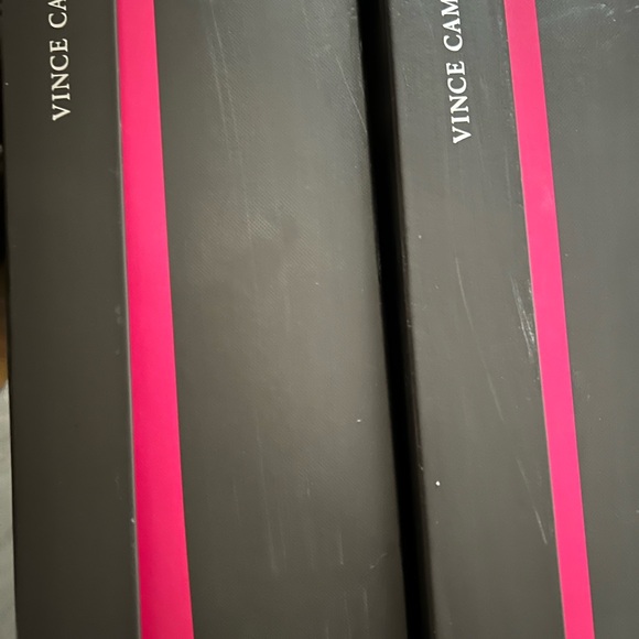 Vince Camuto VC-CHAENDRA BLACK WHITER SNAKE size 6M over the knee boot - Picture 4 of 10